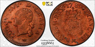 1789-M Liard Gad-348 MS64RB