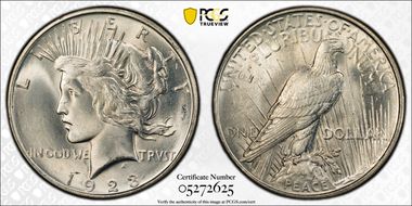 1923-D $1 MS64+ 