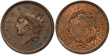 1837 1C N-13 MS62BN