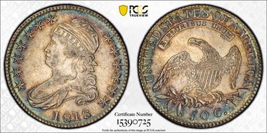 1818 50C O-109 AU50+