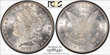 1878-S $1 MS65