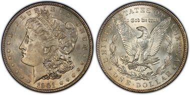 1901 $1 MS62
