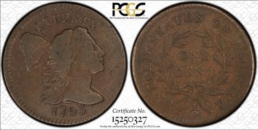 1795 1C Plain Edge VF20BN
