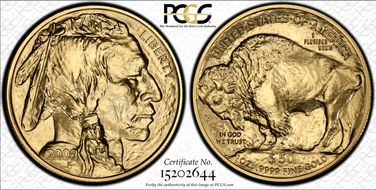 2009 $50 American Buffalo .9999 Fine Gold MS70