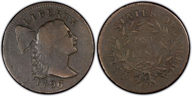 1796 1C Liberty Cap F15BN