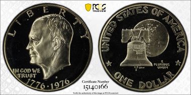 1976-S $1 Silver PR69DCAM