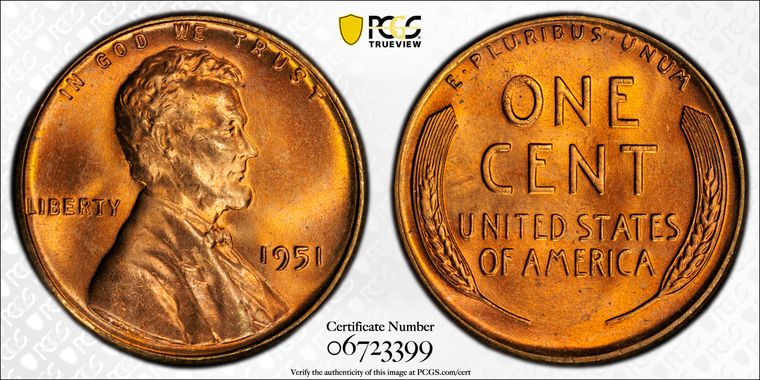Cert 06723399 - Coin Image