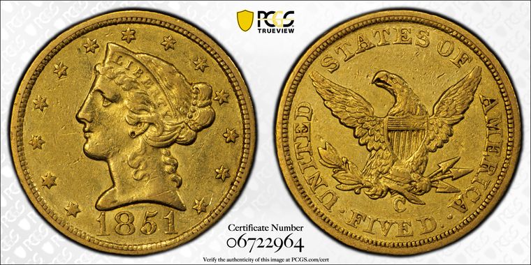 Cert 06722964 - Coin Image