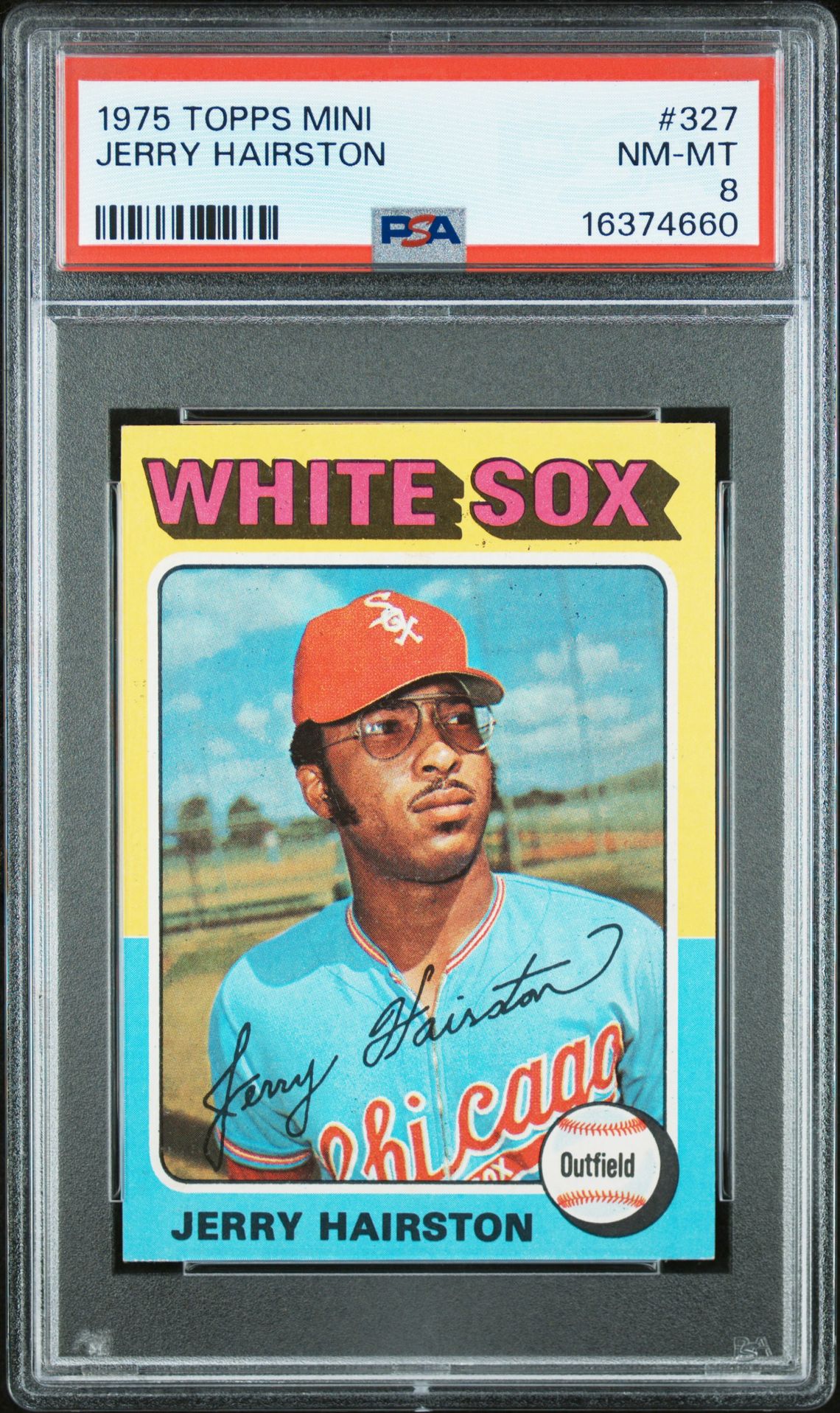 1975 Topps TOPPS MINI #327 Jerry Hairston front