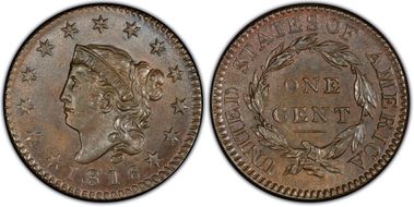 1816 1C Newcomb 9 MS63BN