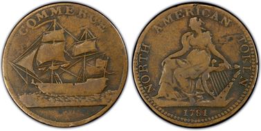 "1781" AE Token North American VF20BN