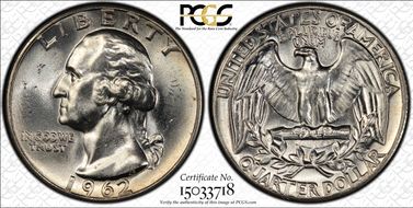 1962 25C Type B Reverse, FS-901 MS65