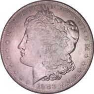 1883-O $1 MS64