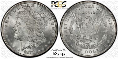 1878 7TF $1 VAM 169 MS64