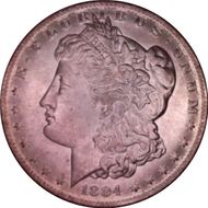 1884-O $1 MS64