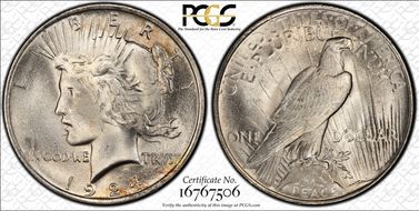 1924 $1 MS65