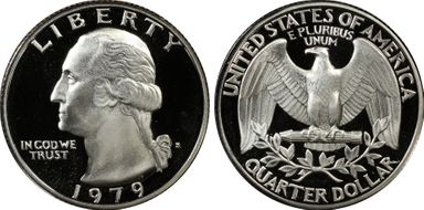 1979-S 25C Type 1 PR70DCAM