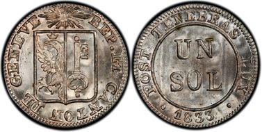 1833 Sol MS65