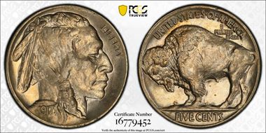 1917 5C AU58
