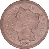 1869 3CN MS63