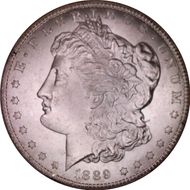 1889-S $1 MS64
