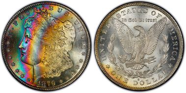 1879-S $1 MS67