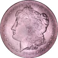 1884-O $1 MS64