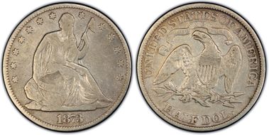 1873 50C No Arrows, Open 3 F12