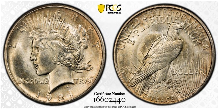 Cert 16602440 - Coin Image