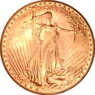 1909/8 $20 MS62
