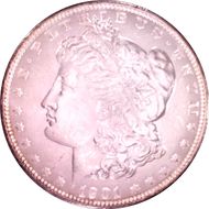 1901 $1 MS62