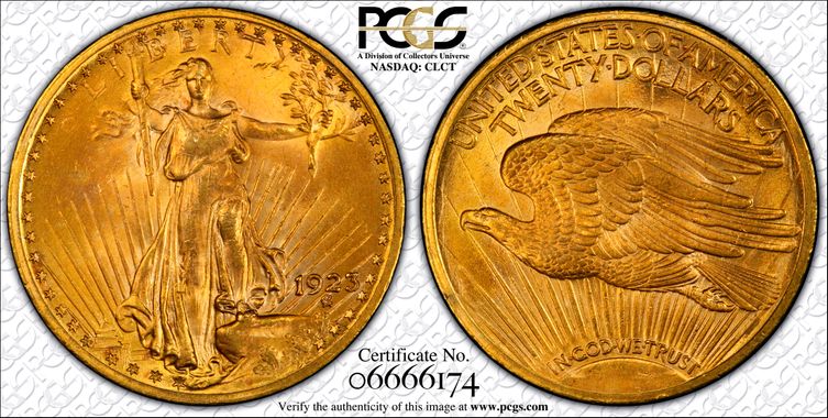 Cert 06666174 - Coin Image