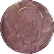 1972 $1 Type 2 MS64+