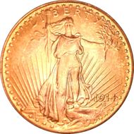 1914 $20 MS64