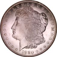 1880-S $1 MS67