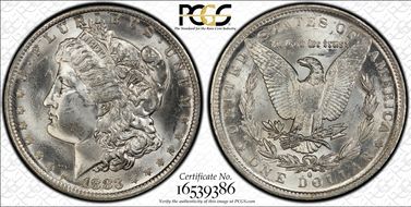 1883-O $1 MS62