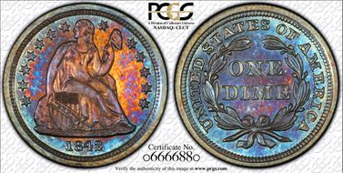 1842 10C PR65