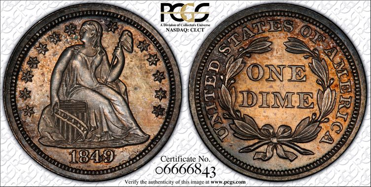 Cert 06666843 - Coin Image