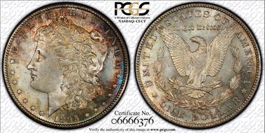 1895-S $1 MS64+