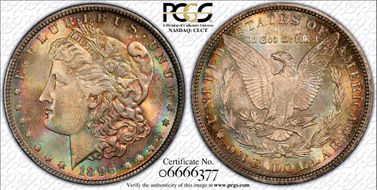 1896 $1 MS67