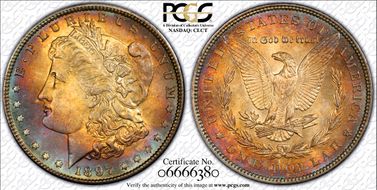 1897 $1 MS66