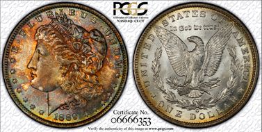 1889-O $1 MS65