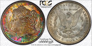 1890-O $1 MS65