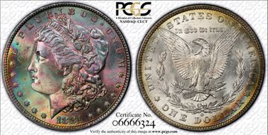 1881-O $1 MS65+
