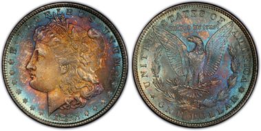 1882 $1 MS66+
