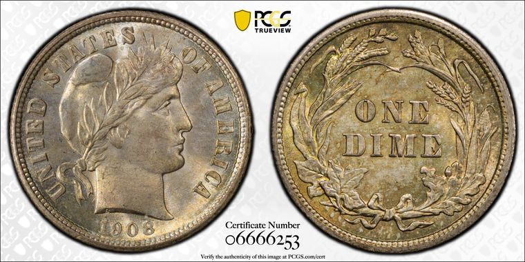 Cert 06666253 - Coin Image