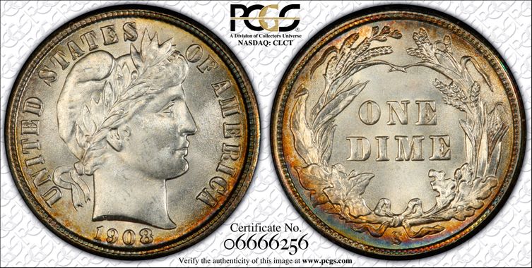 Cert 06666256 - Coin Image