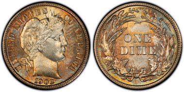 1903 10C MS66