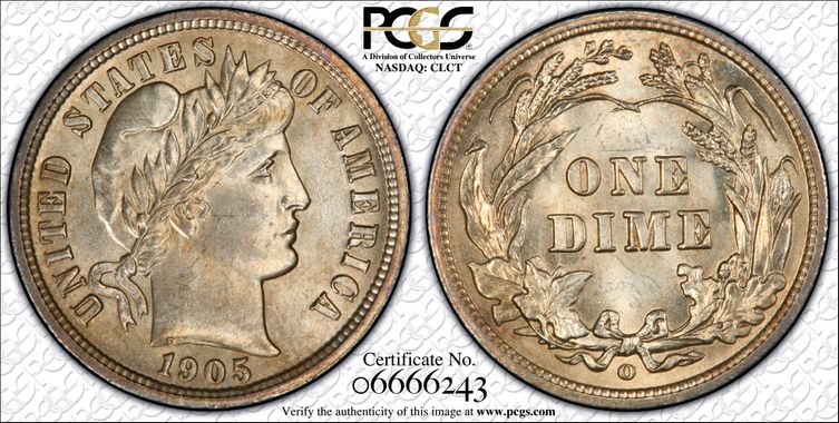 Cert 06666243 - Coin Image