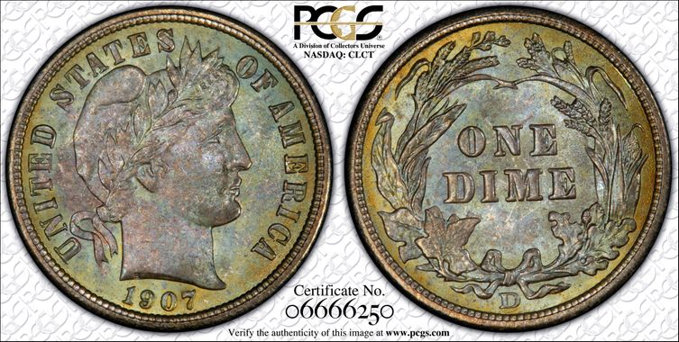 Cert 06666250 - Coin Image